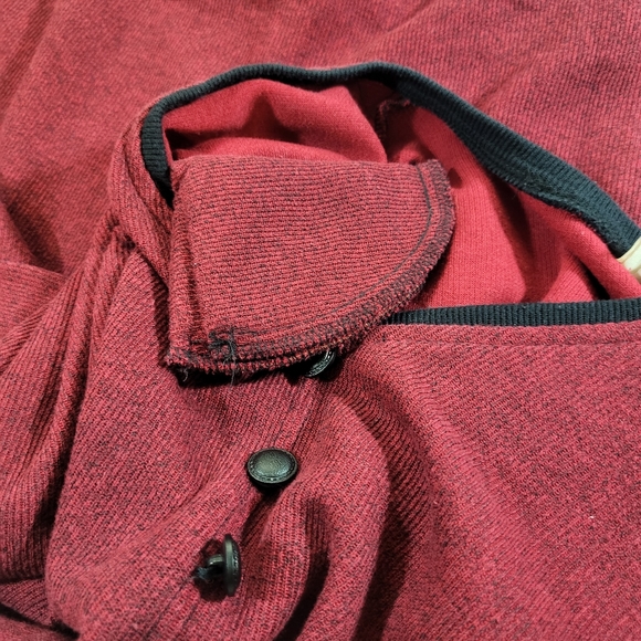 Teddi Women's Blouse Career Top, Burgundy/ Wine, Size 3X - Picture 9 of 9